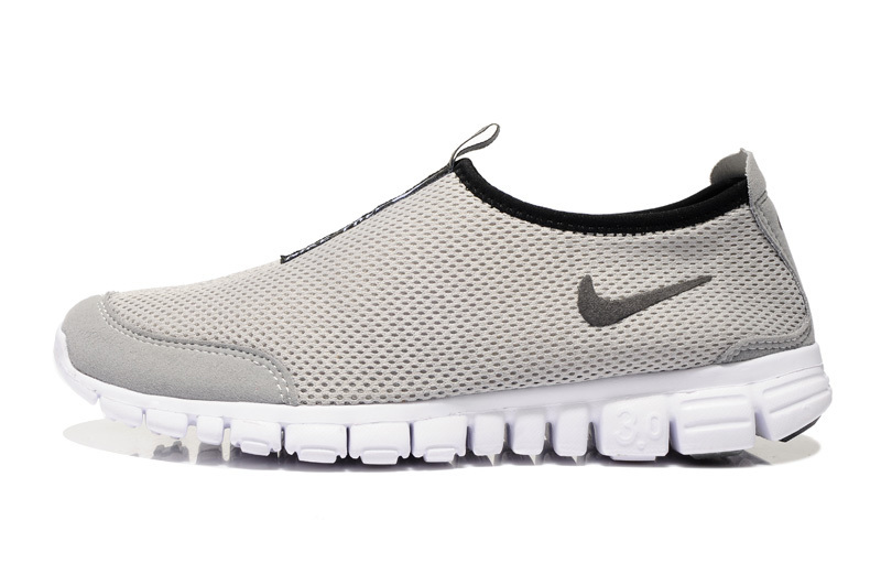 nike 3.0 chaussures de course de femmes libres nouveau noir gris (3)